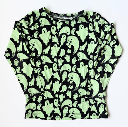 H&M Black & Neon Ghosts Long Sleeve (4-6 Years)