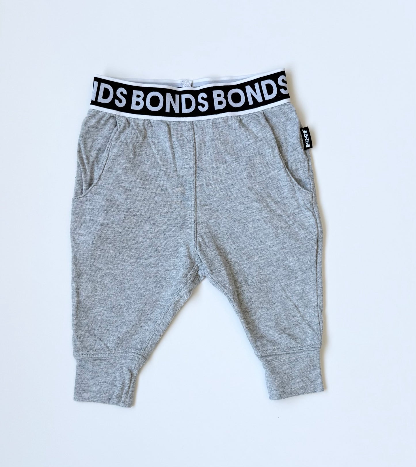 Bonds Grey Joggers (3-6 Months)