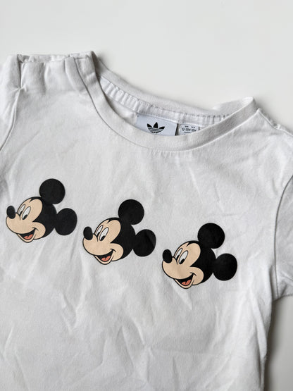 Adidas x Disney White Mickey T-Shirt (12-18 Months)