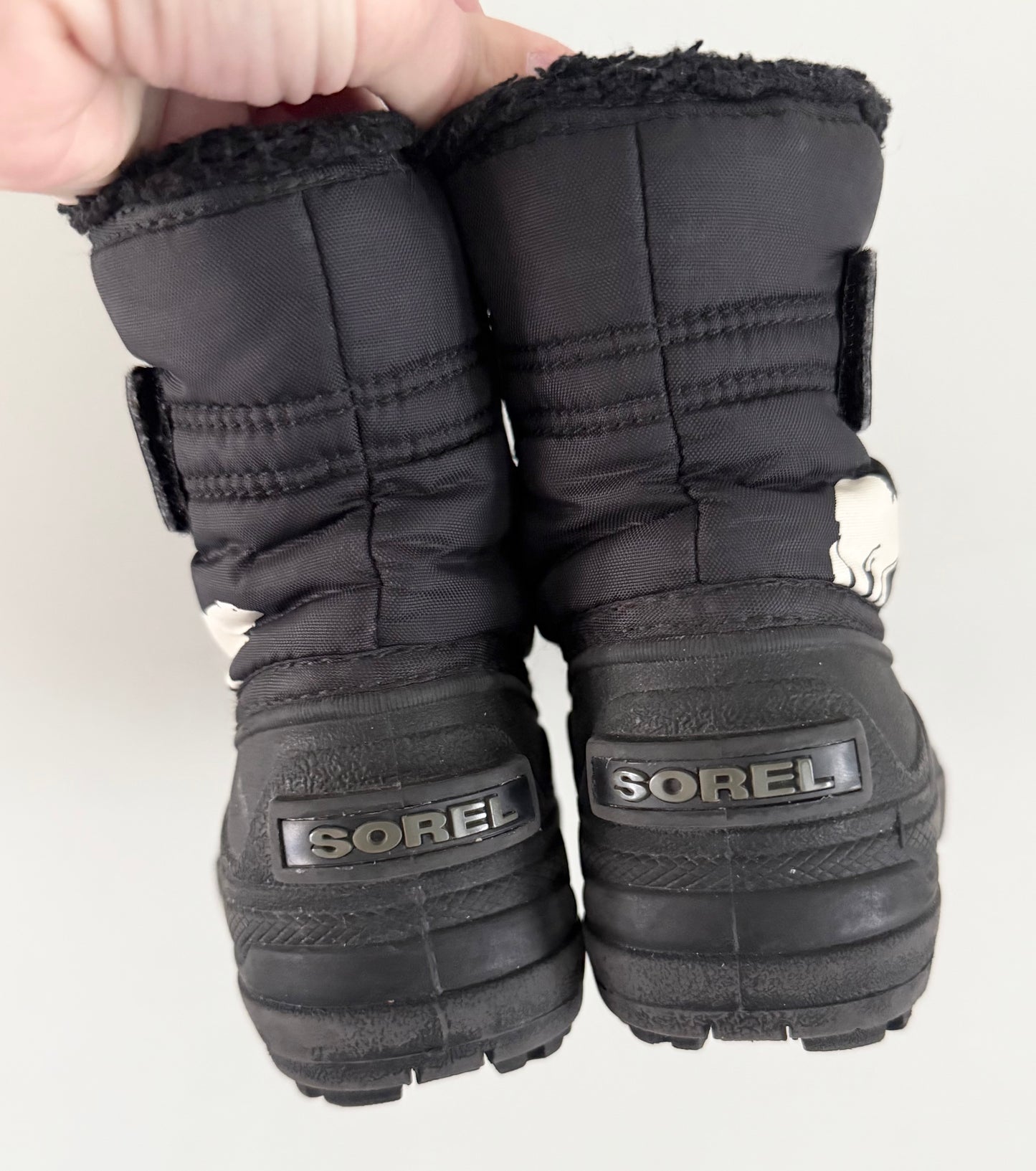 Sorel Black Snow Commander Winter Boots (6)
