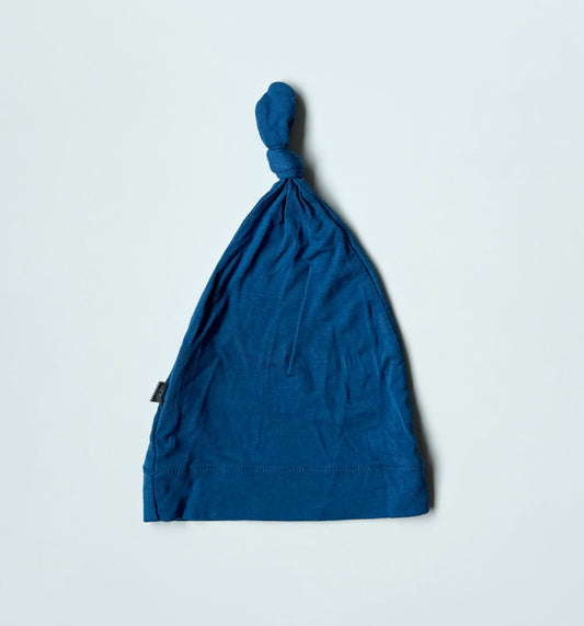 Kyte Sapphire Knotted Cap (0-3 Months)