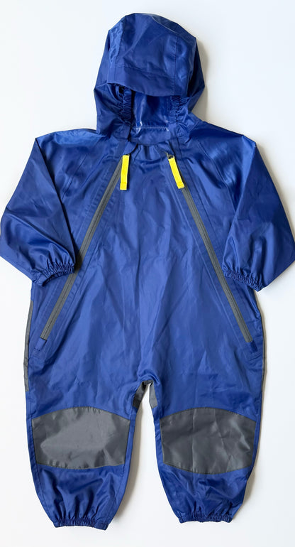 Cloudveil Dark Blue Rain Suit (18 Months)