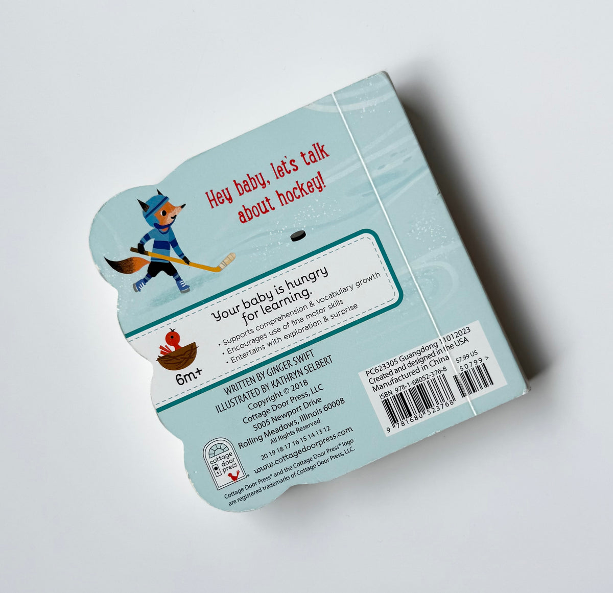 Let’s Play Hockey Lift-A-Flap Board Book