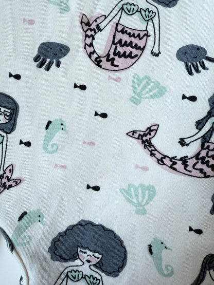 Finn + Emma Light Pink Mermaids Tank Top Jumpsuit (6-12 Months)
