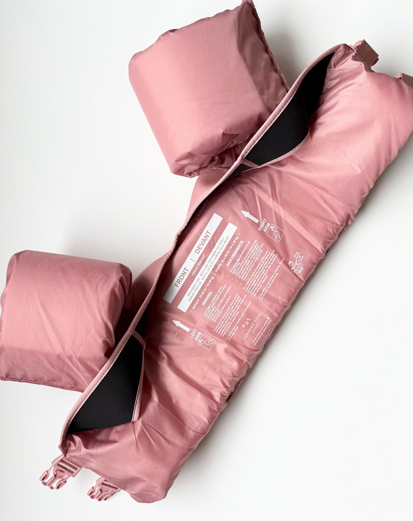 Current Tyed Swim Floatie in Blush (2-6 Years)