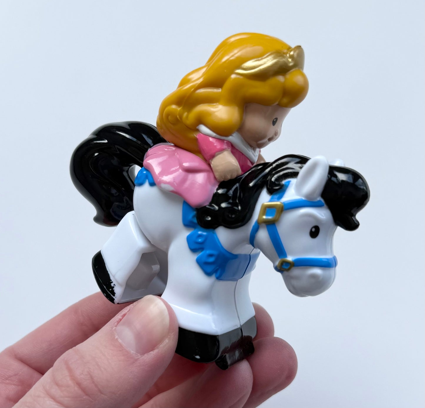 Fisher-Price Little People Disney Princess Klip Klop Castle & Aurora Horse