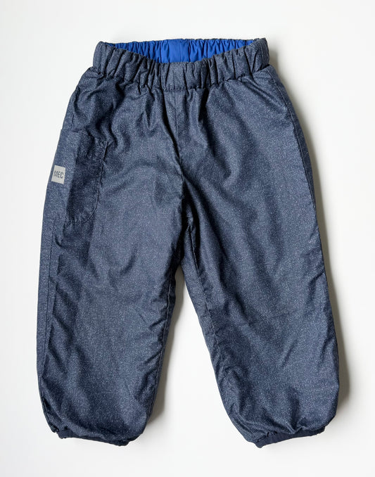 MEC Blue Reversible Light Snow Pants (12-18 Months)