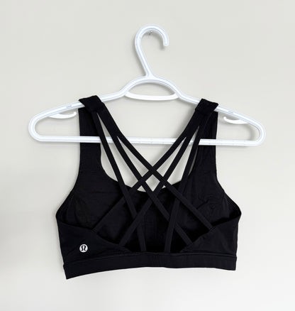 Women’s Lululemon Free To Be Serene Bra in Black (6)