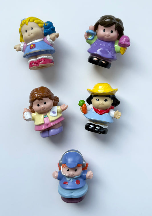 Fisher-Price Little People Little Girl Figurine Bundle #2