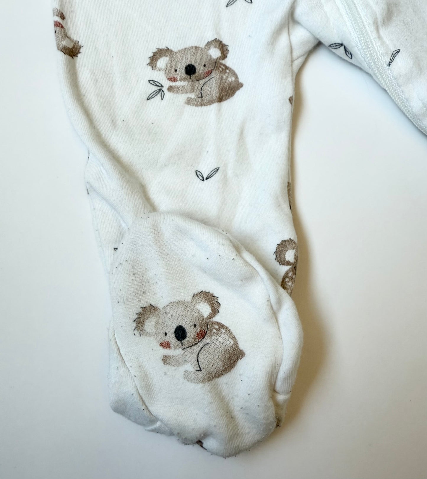 Petit Lem White Koalas Sleeper (6 Months)
