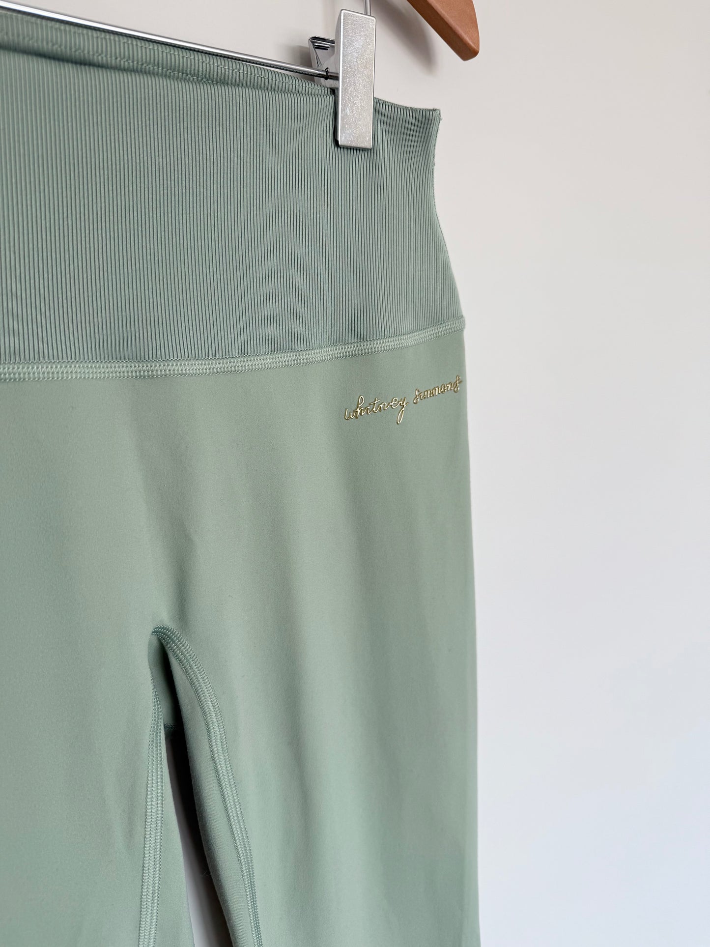 Women’s Gymshark x Whitney Simmons V2 Leggings in Moss Green (Small)