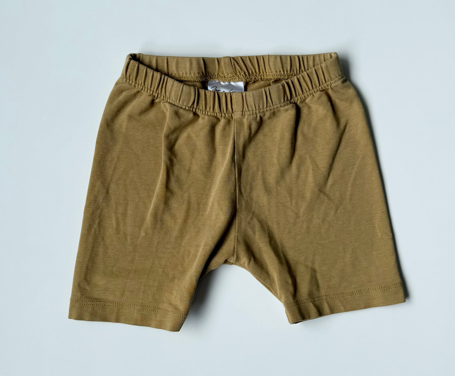 Jax & Lennon Mustard Yellow Biker Shorts (4/5 Years)