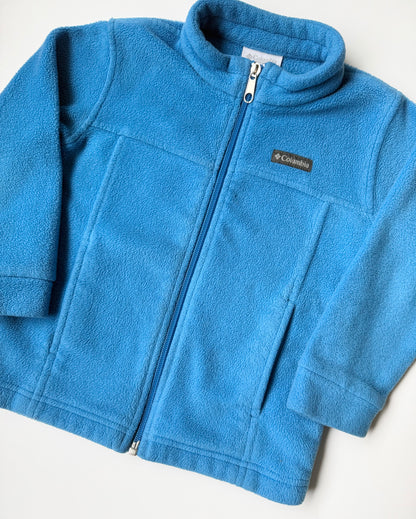Columbia Blue Fleece Zip Up (4T)