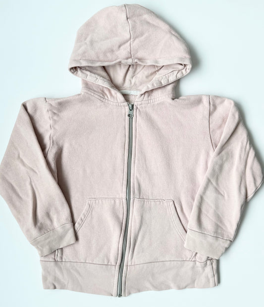 Mini Mioche Pink Zip Up Hoodie (5/6 Years)