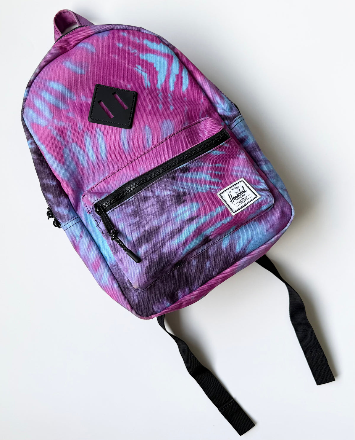 Herschel Supply Purple & Blue Tie Dye Heritage Kid Mini Backpack (9L)