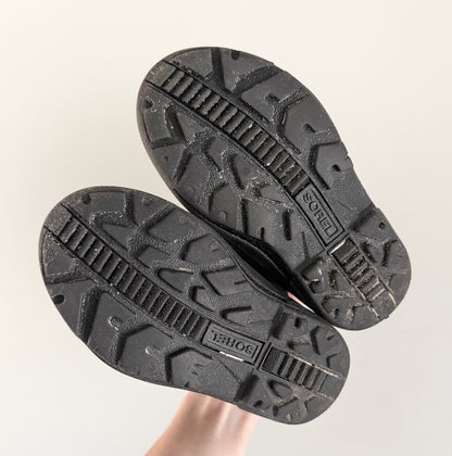Sorel Black Snow Commander Winter Boots (10)