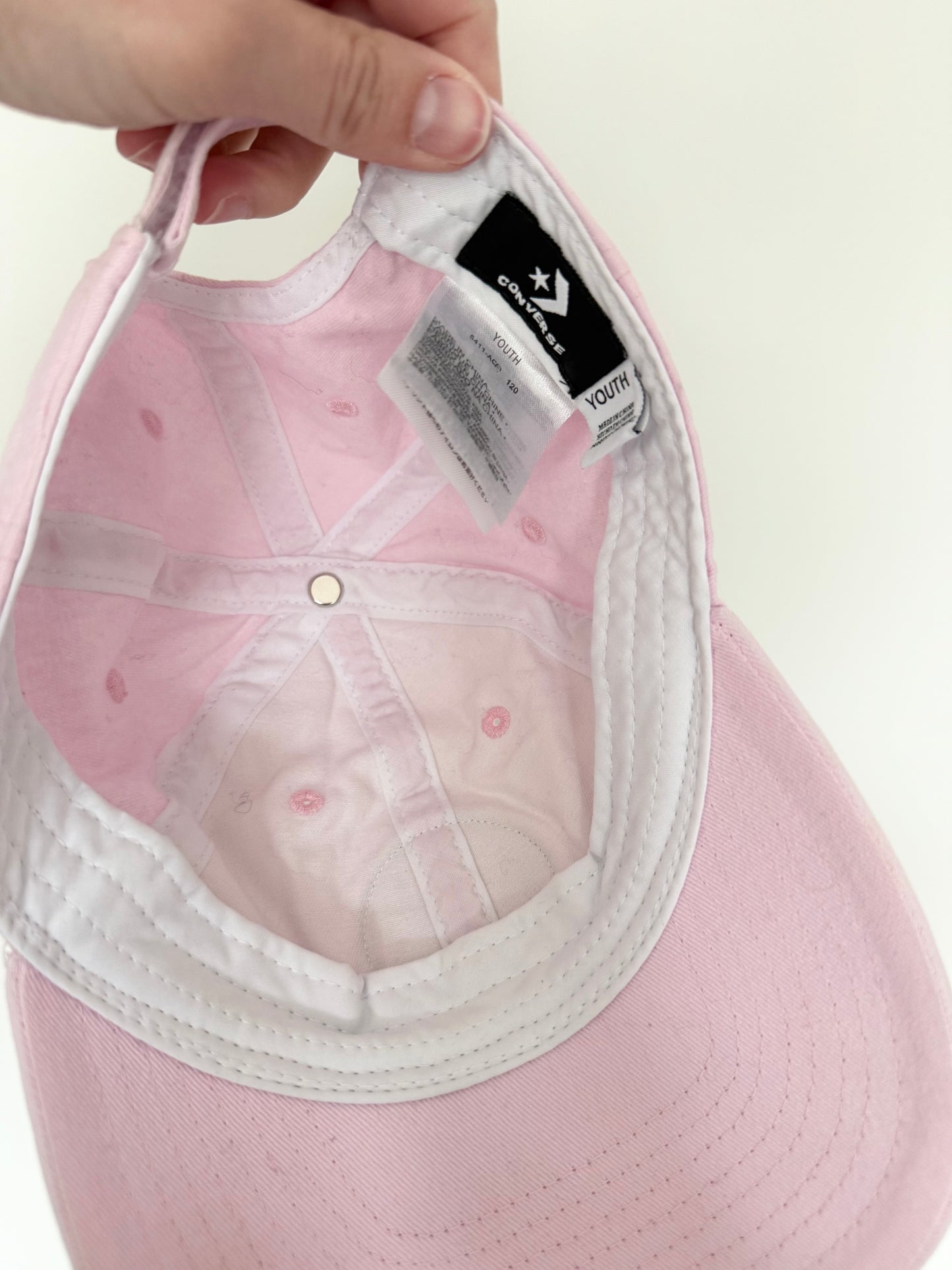 Converse All Star Light Pink Baseball Cap (7-16 Years - Youth)
