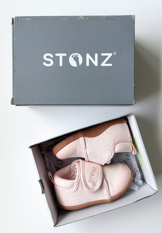 Stonz Natural Haze Pink Cruiser Velcro Sneakers - Baby - New (4)