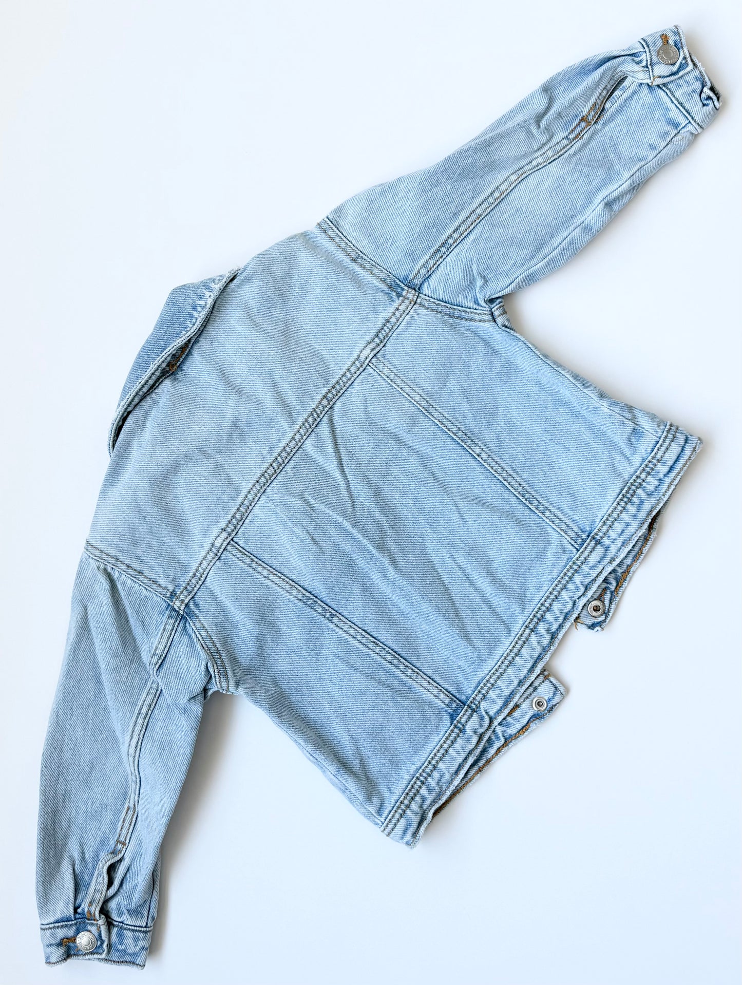 Zara Light Wash Denim Jacket (18-24 Months)