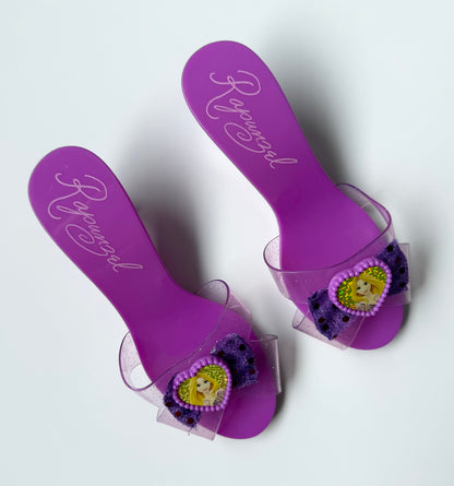 Rapunzel Purple Dress Up Shoes (9/10T)