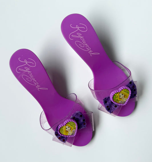 Rapunzel Purple Dress Up Shoes (9/10T)
