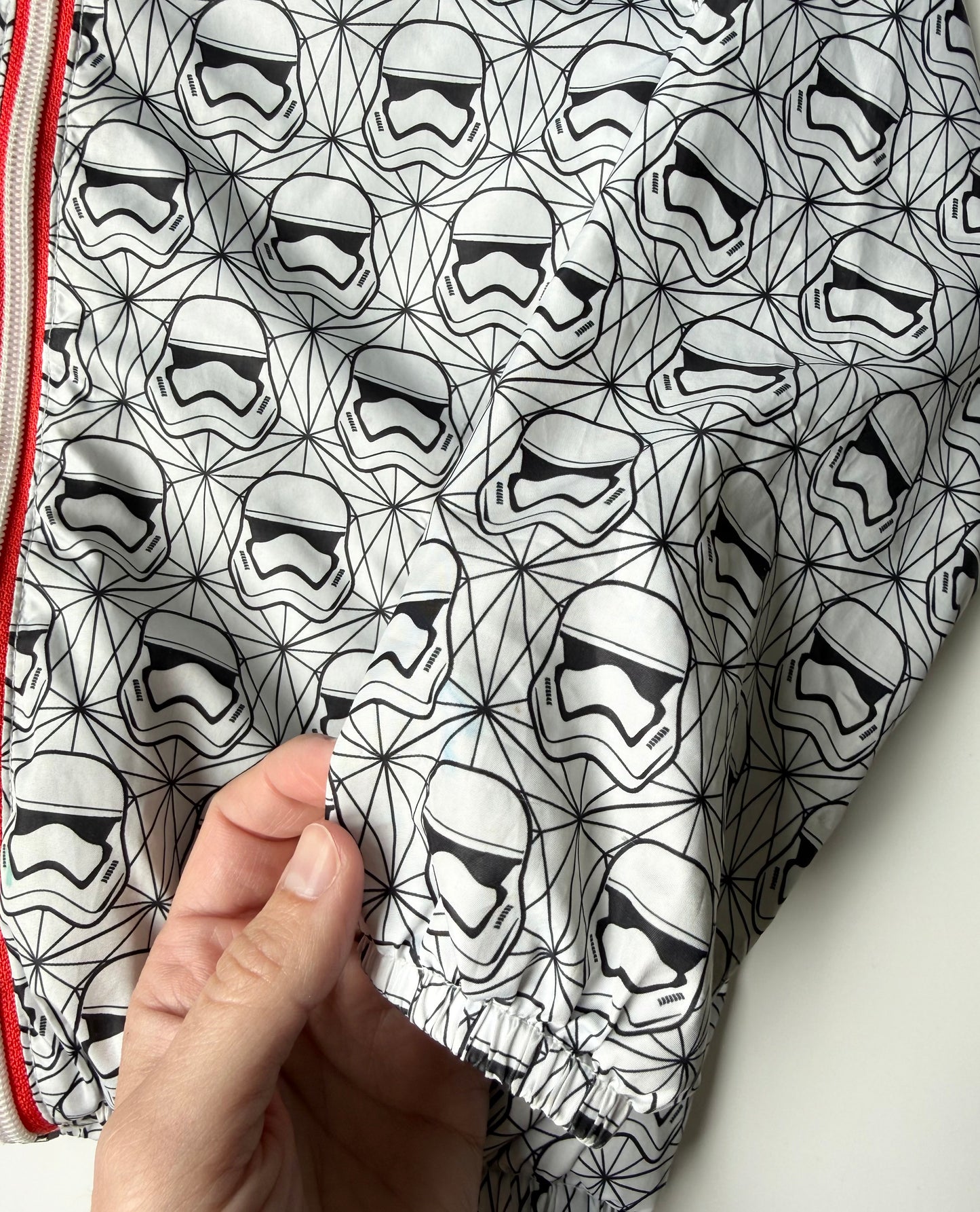 H&M x Star Wars Black & White Storm Troopers Windbreaker (4-6 Years)