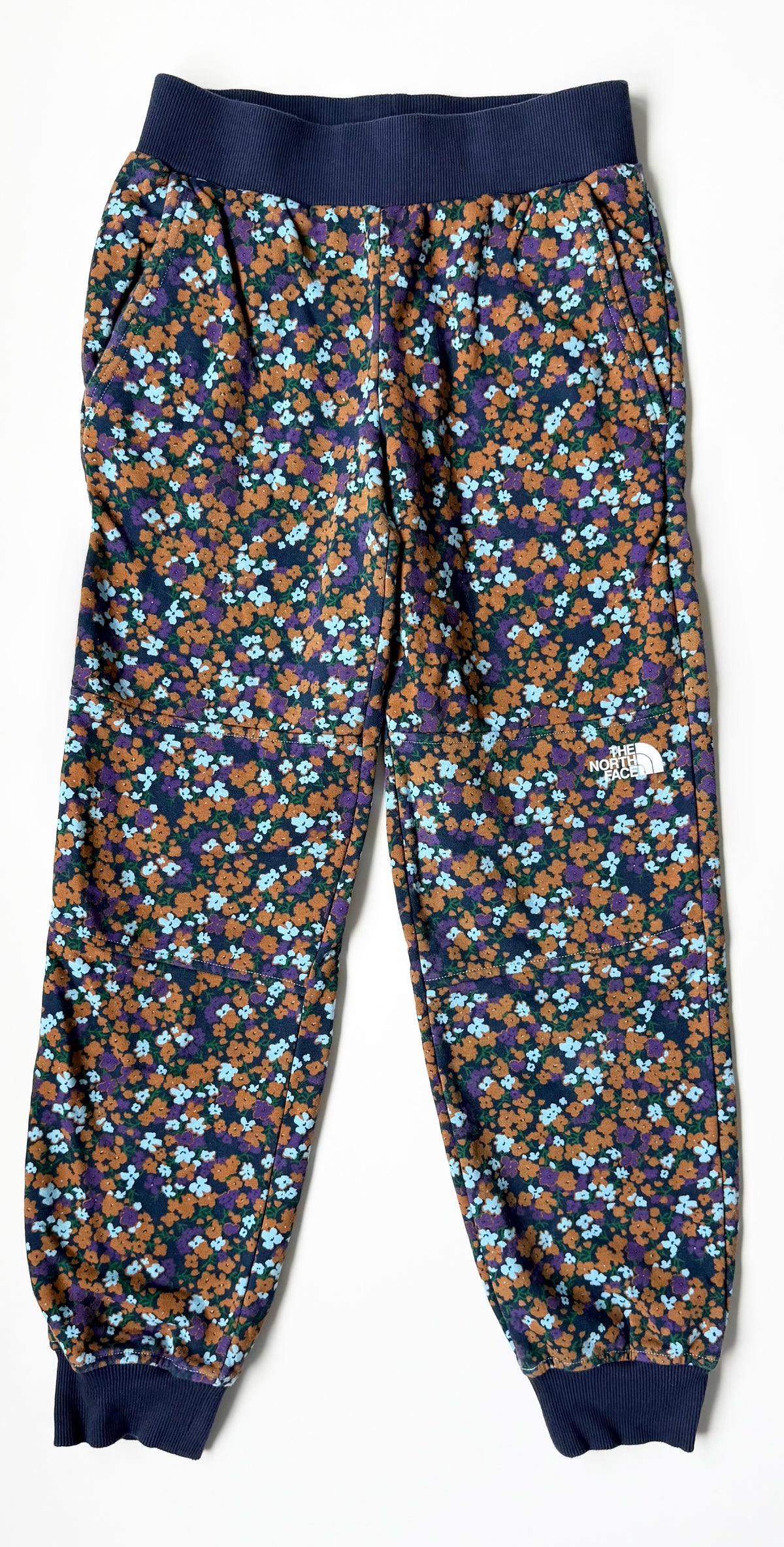 The North Face Dark Floral Fleece Lined Jogger Sweat Pants (10/12 Years)
