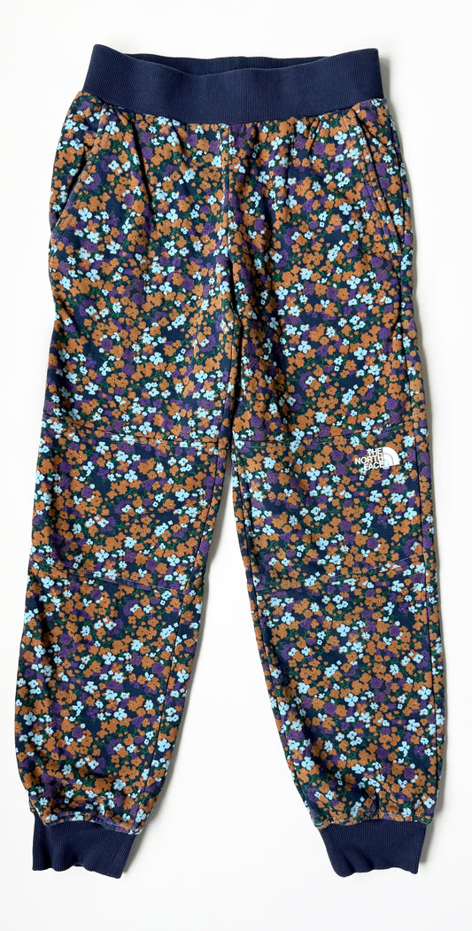 The North Face Dark Floral Fleece Lined Jogger Sweat Pants (10/12 Years)