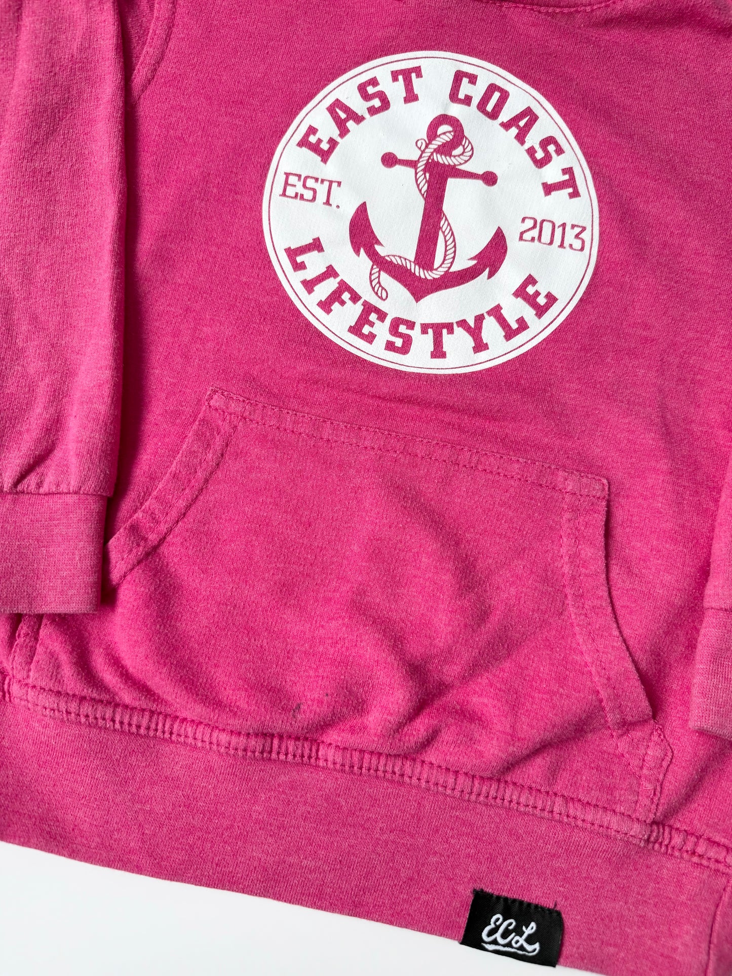 East Coast Lifestyle Pink Hoodie (6 Years)