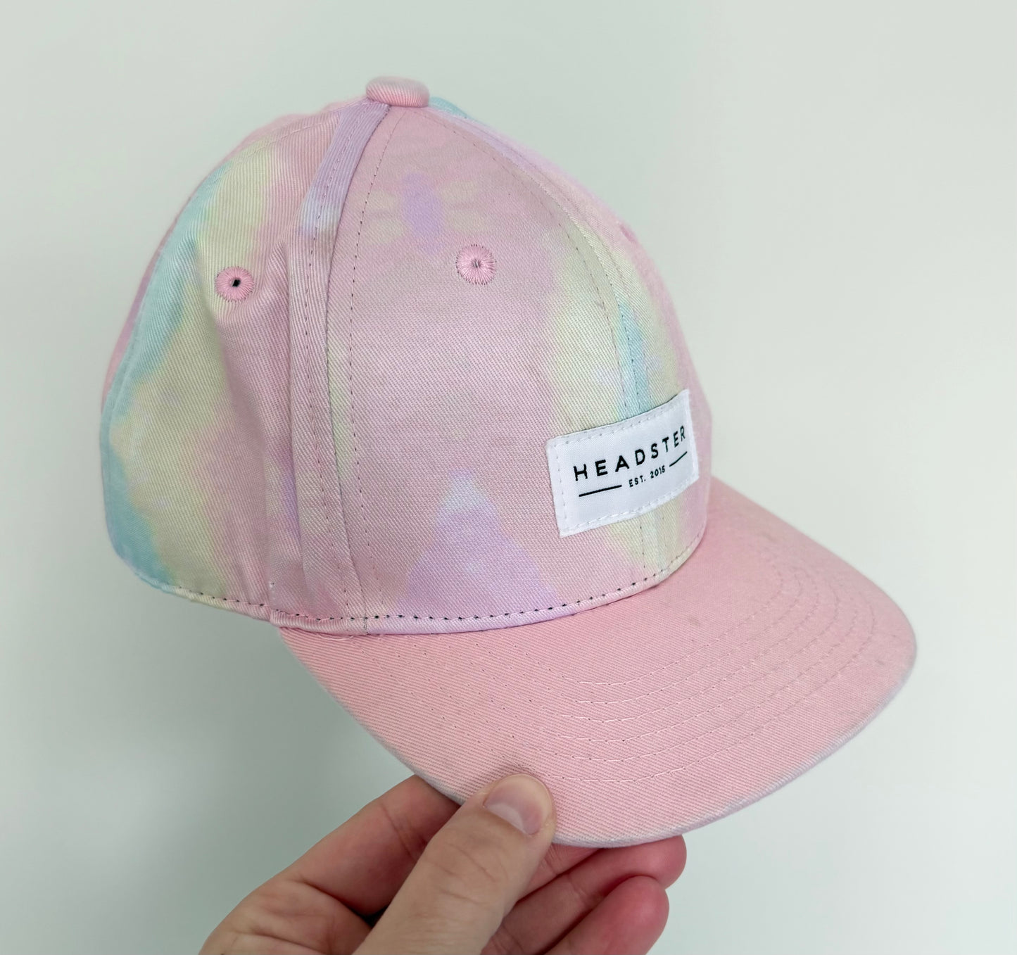 Headster Pink Tie Dye SnapBack Hat (52CM)