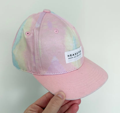 Headster Pink Tie Dye SnapBack Hat (52CM)