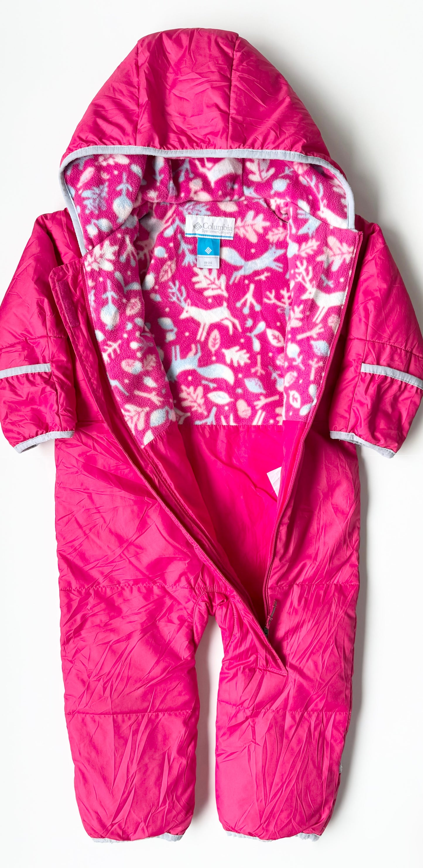 Columbia Pink Snuggly Bunny Snowsuit (18-24 Months)