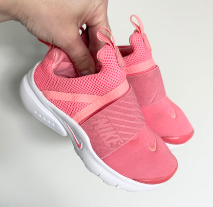 Nike Kids Presto Extreme Coral Pink Slip On Sneakers (10)