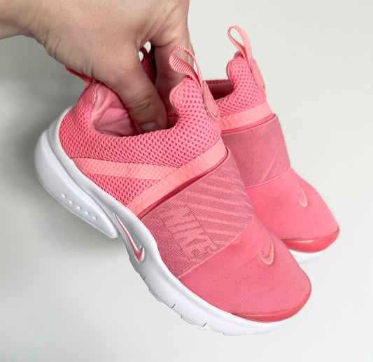 Nike Kids Presto Extreme Coral Pink Slip On Sneakers (10)