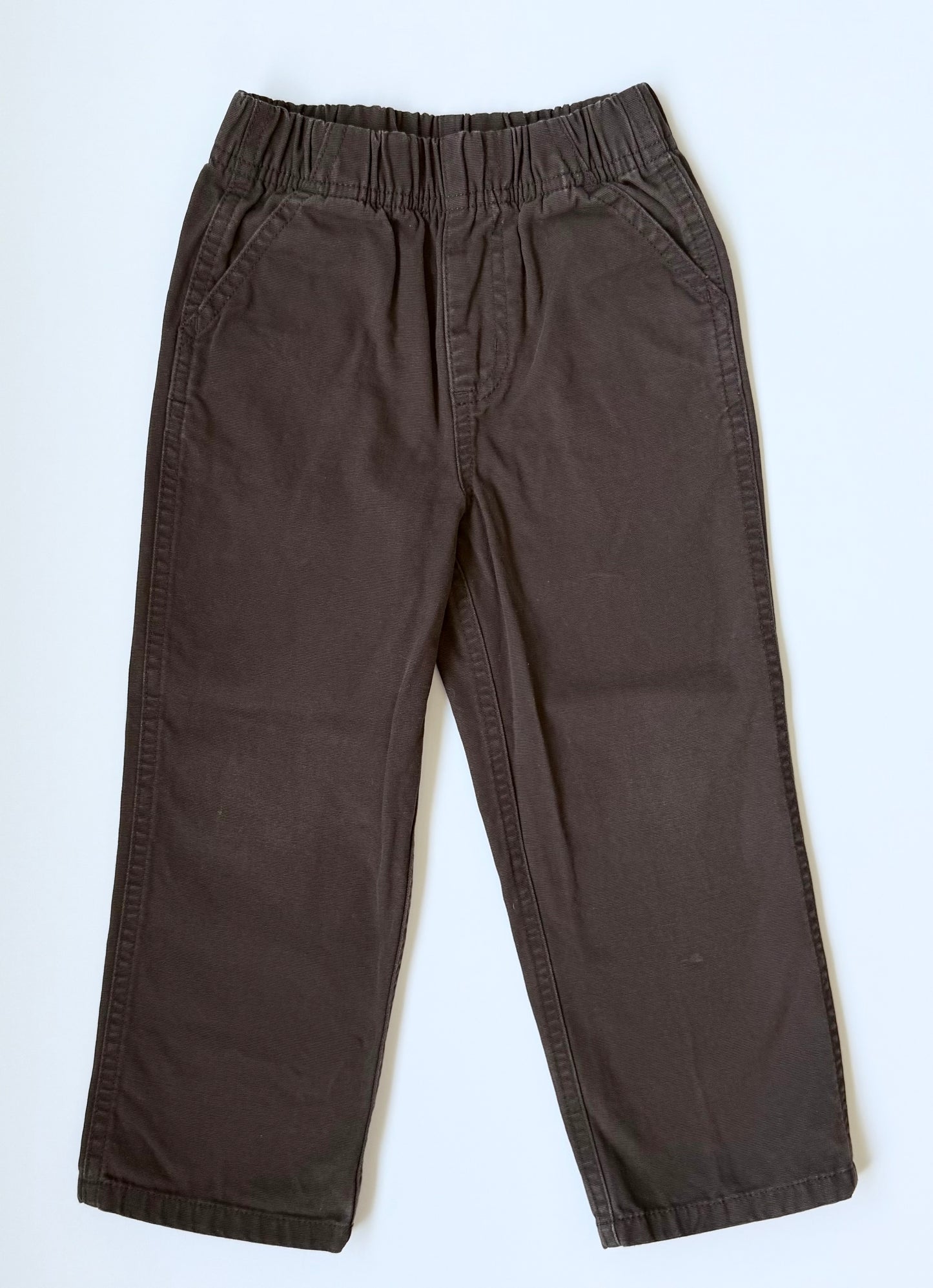 Carhartt Camouflage Fleece Hooded Vest & Matching Brown Pants Set (4T)