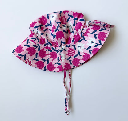 Jan & Jul Pink Tulip Sun Hat (5 Years-12 Years)
