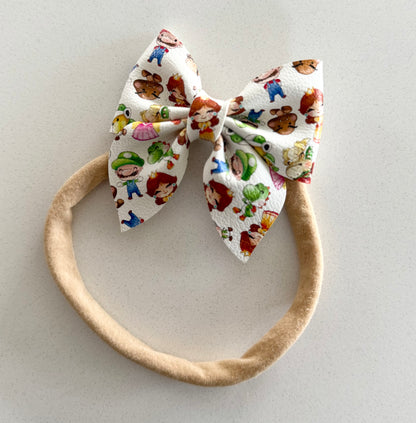 Small Shop Super Mario Hair Bow