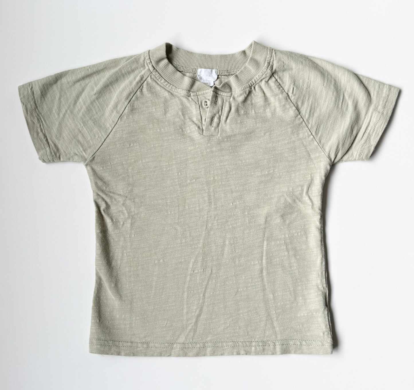Jamie Kay Light Green Textured T-Shirt (3 Years)