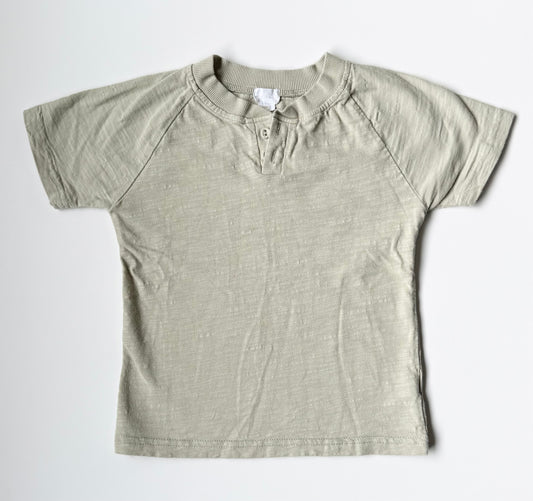 Jamie Kay Light Green Textured T-Shirt (3 Years)