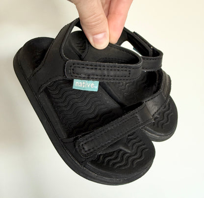 Native Black Charley Sandals (5)