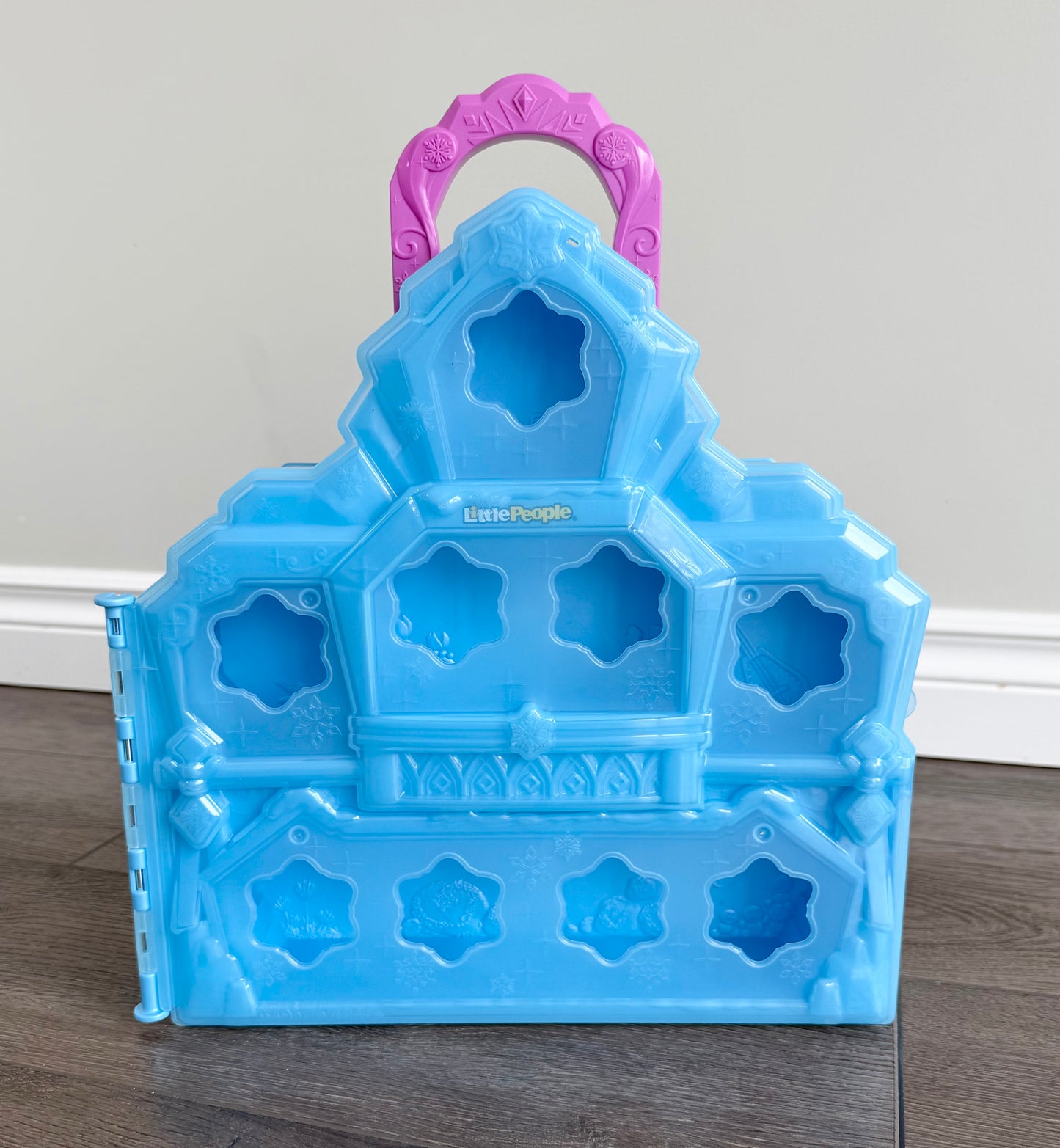 Fisher-Price Little People Disney Frozen Carry Along Castle Case