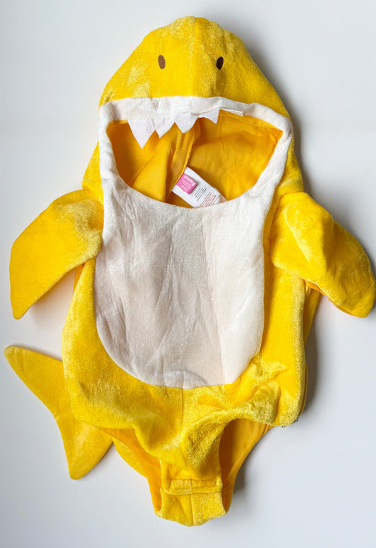 Rubies Pink Fong Yellow Baby Shark Costume (12-24 Months)