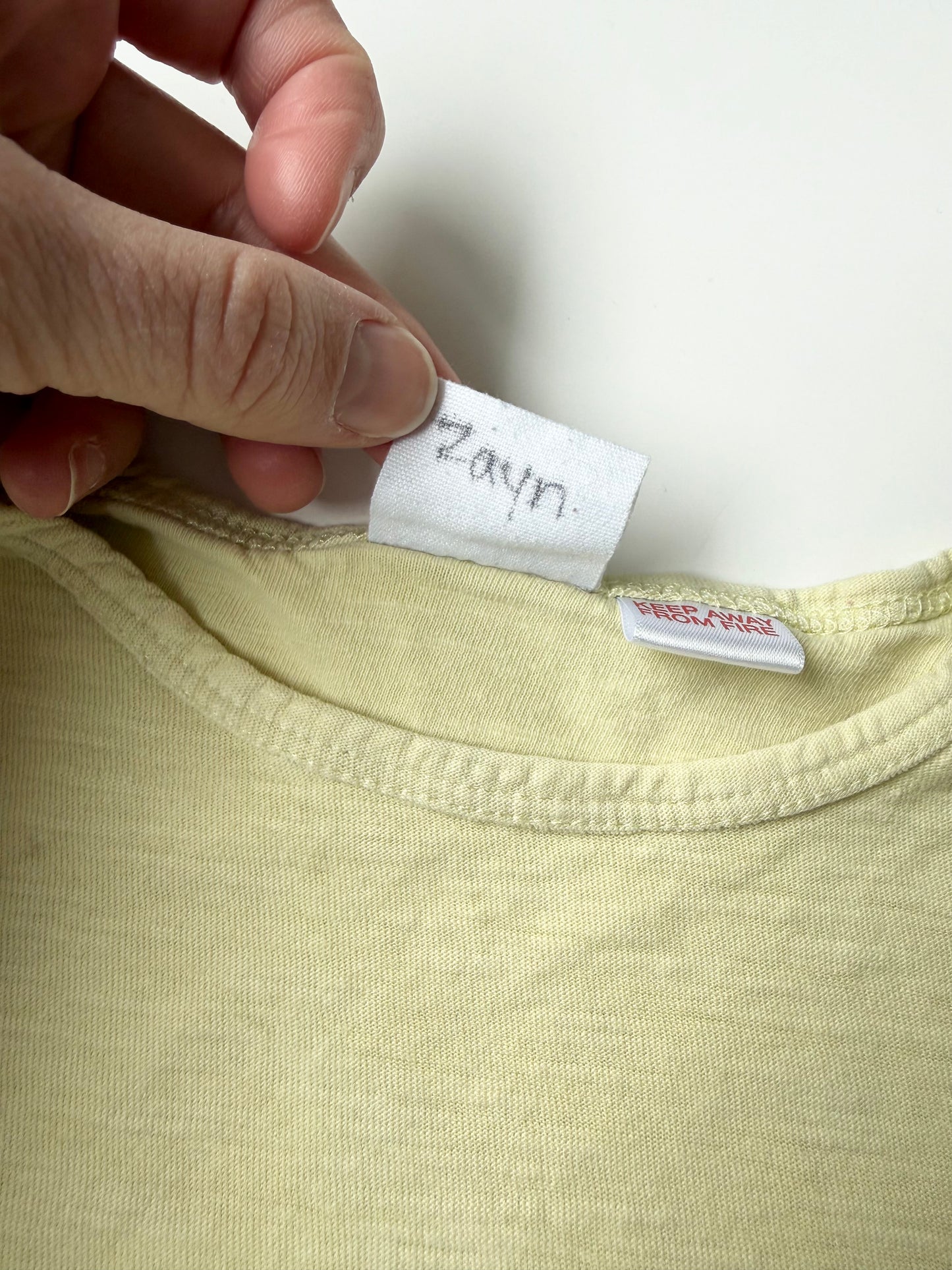 Zara Yellow Crocodile T-Shirt (2-3 Years)