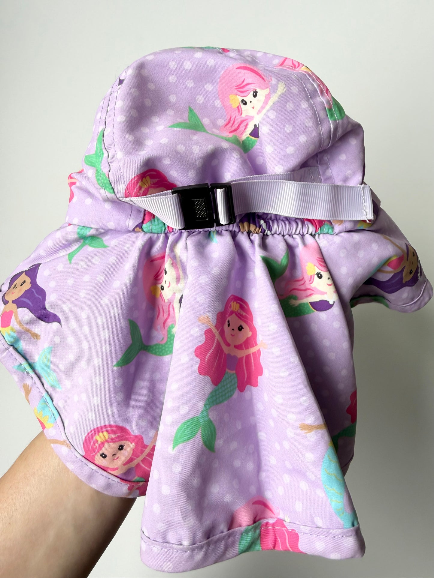 Zoocchini Purple Mermaids Sun Hat (6-24 Months)