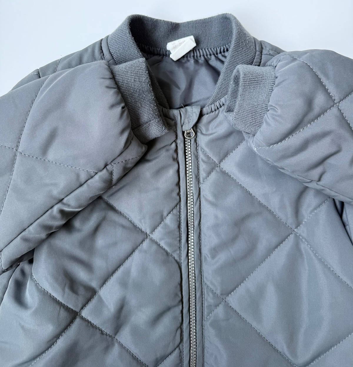 H&M Grey Quilted Jacket (18-24 Months)