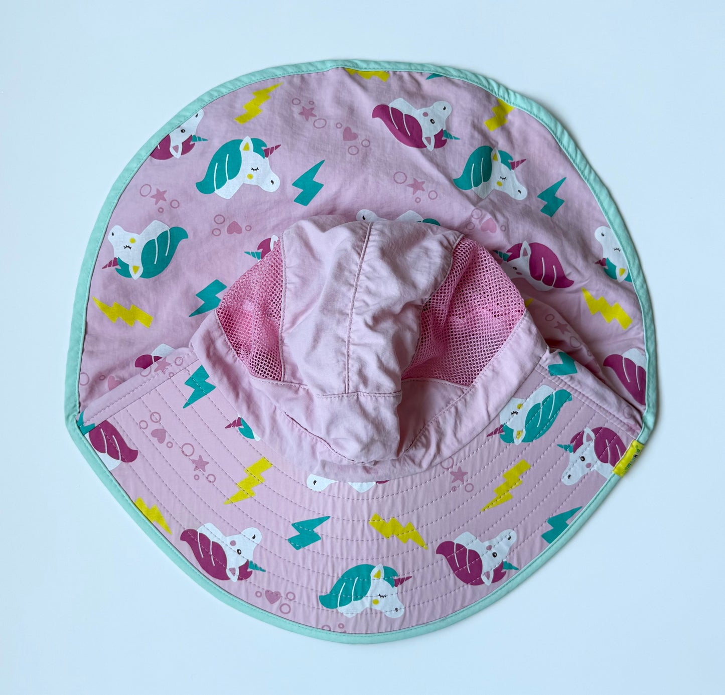 Lemonkid Pink Unicorns Sun Hat (3-5 Years)