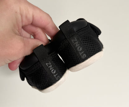 Stonz Black Cruiser Velcro Sneakers - Baby (4)