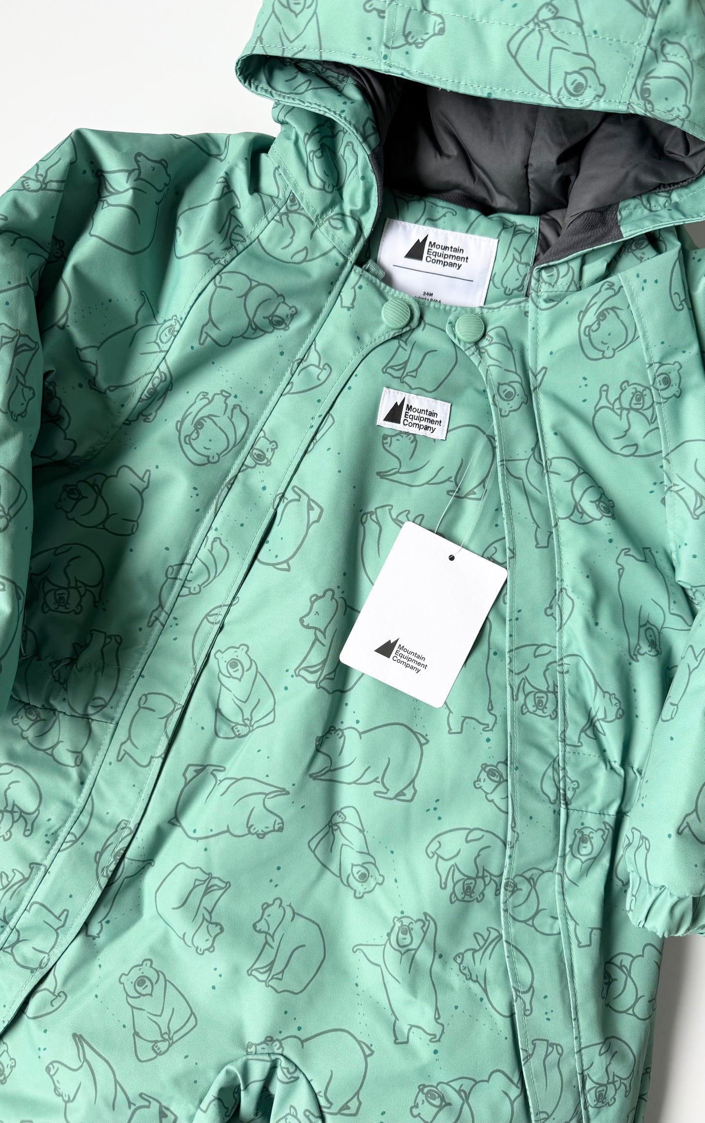 MEC Mountain Sage Bears Necess Toaster Suit - New (24 Months)