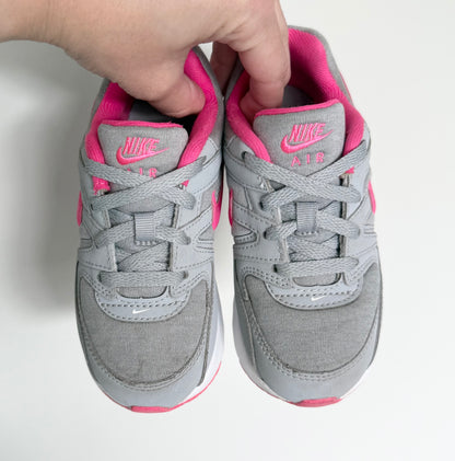 Nike Air Max Command Flex Grey & Pink Lace Up Sneakers (9)