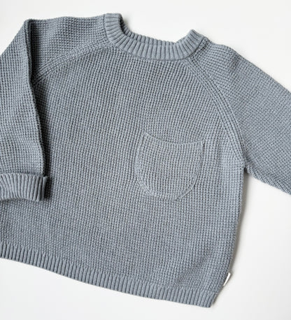 Zara Blue Knit Sweater (12-18 Months)